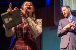 Britt Olsen-Ecker and Paul Diem (photo credit: Chris Hartlove)